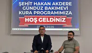 Onikişubat’ta Gündüz Bakımevi’nin yeni dönemin kuraları çekildi