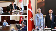 Adalet Bakanı Akın Gürlek, Muhsin Yazıcıoğlu’nun ailesiyle görüştü