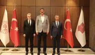 Vali Ünlüer ve Başkan Görgel’den Vakıflar Genel Müdürlüğü’ne ziyaret