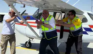 79 yaşındaki depremzedenin pilotluk hayali gerçekleştirildi