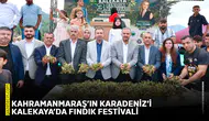 Kahramanmaraş’ın Karadeniz’i Kalekaya’da Fındık Festivali