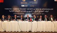 Bakan Bolat, Türk ve Suriyeli iş dünyası temsilcileriyle bir araya geldi