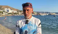 Türkiye'nin kıyılarını kanoyla kürek çekerek geziyor