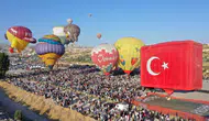 Kapadokya Balon Festivali, 9 ülkenin gösterisiyle sona erdi