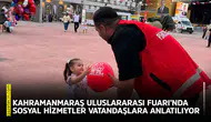 Kahramanmaraş Fuarı’nda sosyal hizmetler vatandaşlara anlatılıyor