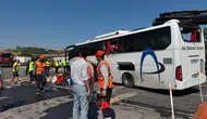 Kayseri'de devrilen yolcu otobüsündeki 1 kişi öldü, 22 kişi yaralandı
