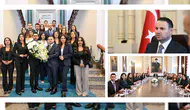 Adalet Bakanı Gürlek, İstanbul'daki adliye muhabirlerini kabul etti