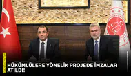 Hükümlülere yönelik projede imzalar atıldı!