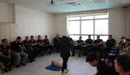 Kahramanmaraş’ta itfaiye personelinin ilk yardım eğitimi