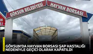 Göksun'da hayvan borsası şap hastalığı nedeniyle geçici olarak kapatıldı