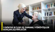 1 Ekim’de 81 ilde eş zamanlı yürüyüşler gerçekleştirilecek