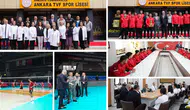 Bakan Tekin, dünya şampiyonu öğrencilerle TVF Spor Lisesinde buluştu