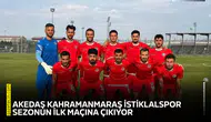 Akedaş Kahramanmaraş İstiklalspor sezonun ilk maçına çıkıyor