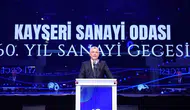 Ticaret Bakanı Bolat, Kayseri'de 60. Yıl Sanayi Gecesi’ne katıldı