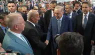 Cumhurbaşkanı Erdoğan, ABD'deki Türkevi'nde coşkuyla karşılandı