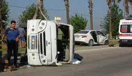 Otomobilin minibüse çarptığı kazada 1 kişi hayatını kaybetti