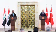 TBMM Başkanı Kurtulmuş ile Halbusi ile ortak basın toplantısı düzenledi