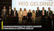 Kahramanmaraş'ta meme kanseri farkındalık eğitimi verildi
