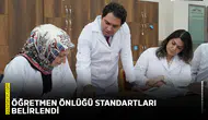 Öğretmen önlüğü standartları belirlendi