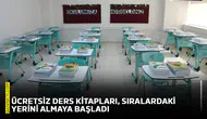 Ücretsiz ders kitapları, sıralardaki yerini almaya başladı