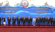 ŞİÖ Devlet Başkanları Zirvesi'nde aile fotoğrafı
