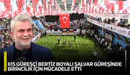 615 güreşçi Bertiz Boyalı Şalvar Güreşinde 1'incilik için güreşti