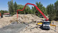 Elbistan’da ulaşımı rahatlatacak yeni köprünün temeli atıldı