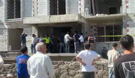 Erzurum'da inşaattan düşen işçi olay yerinde can verdi