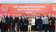 Şehit Aileleri ve Gazileri Birlik ve Vefa Buluşmasının 27'ncisi Denizli'de