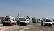 Dülük Tünel inşaatında iskele çöktü!