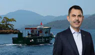 Bakan Kurum’dan Fethiye'nin mavisi emin ellerde paylaşımı
