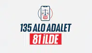 Alo Adalet 135 Hattı Türkiye genelinde yaygınlaştırılıyor