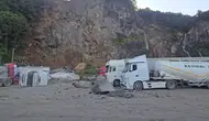 Artvin'de tır parkındaki heyelanda 1 kişi öldü