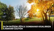 İklim değişikliğiyle sonbahar kısalırken ilkbahar uzuyor