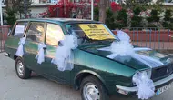 44 yıllık otomobilini cami inşaatına bağışladı
