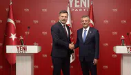 Yeni Parti Genel Başkanı Özel, TİP Genel Başkanı Baş ile görüştü