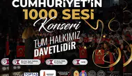 Onikişubat Belediyesi’nden Cumhuriyet’in 103. yılına 1300 sesli dev konser