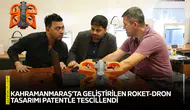 Kahramanmaraş’ta geliştirilen roket-dron tasarımı patentle tescillendi