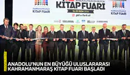 Anadolu’nun en büyüğü Uluslararası Kahramanmaraş Kitap Fuarı başladı