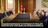 Kahramanmaraş’ta istihdam ve mesleki eğitim için yeni adımlar