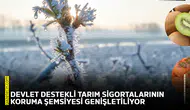 Devlet destekli tarım sigortalarının koruma şemsiyesi genişletiliyor