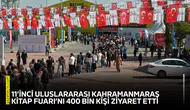 11’inci Uluslararası Kahramanmaraş Kitap Fuarı’nı 400 bin kişi ziyaret etti