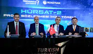 Türkiye'nin seri üretilebilen ilk uydu ailesi HÜRSAT için imzalar atıldı