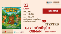 Geri Dönüşüm Ormanı hem eğlendirmeye hem öğretmeye geliyor
