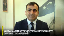 Kahramanmaraş'ta 500 çölyak hastası aileye glütensiz gıda desteği