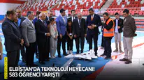 Elbistan’da teknoloji heyecanı! 583 öğrenci yarıştı