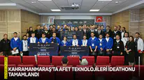 Kahramanmaraş’ta Afet Teknolojileri İdeathonu tamamlandı