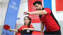 Milli takım antrenörü baba, kızını ay-yıldızlı formaya hazırlıyor