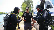 Kurbağa adamlar, boğulma vakalarına karşı teyakkuzda