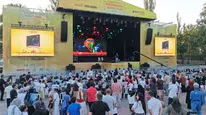 Kahramanmaraş Ağustos Fuarında miniklere unutulmaz eğlence
